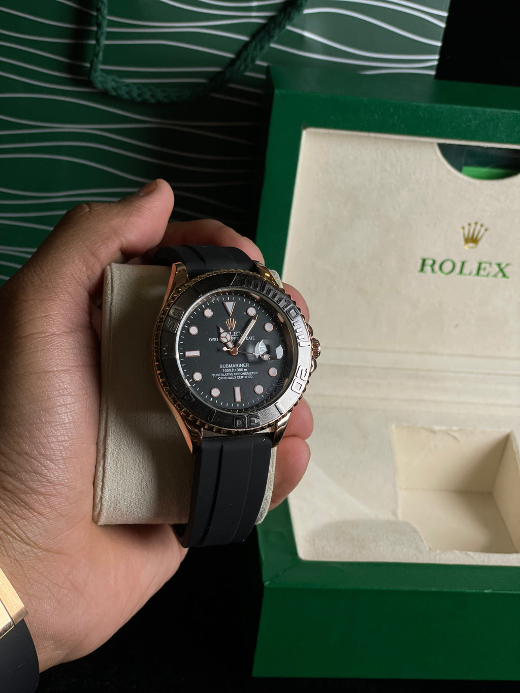 Rolex Yacht Master Mens (Rose Gold)