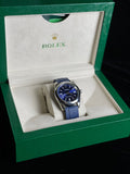 Rolex Oyster Perpetual Rubber Strip (Blue)