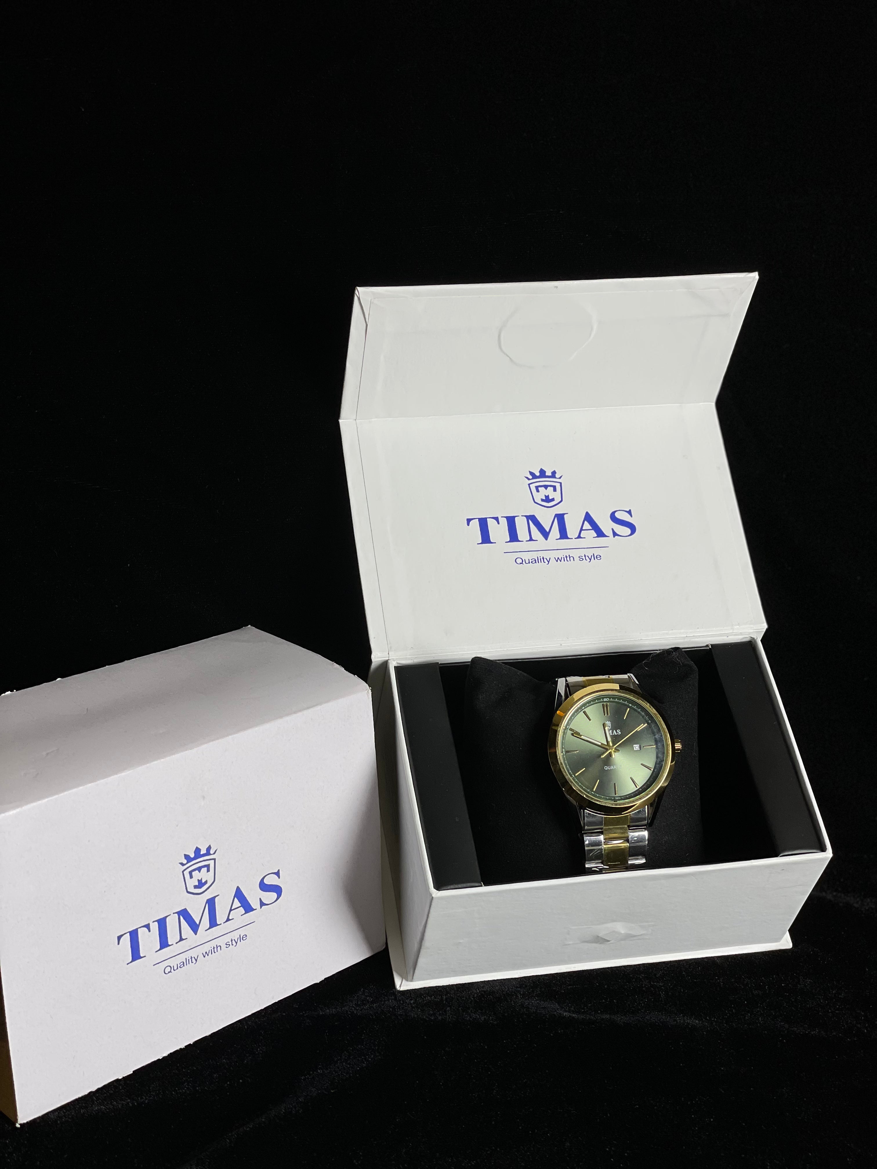 Timas Premium Steel Quartz Watch