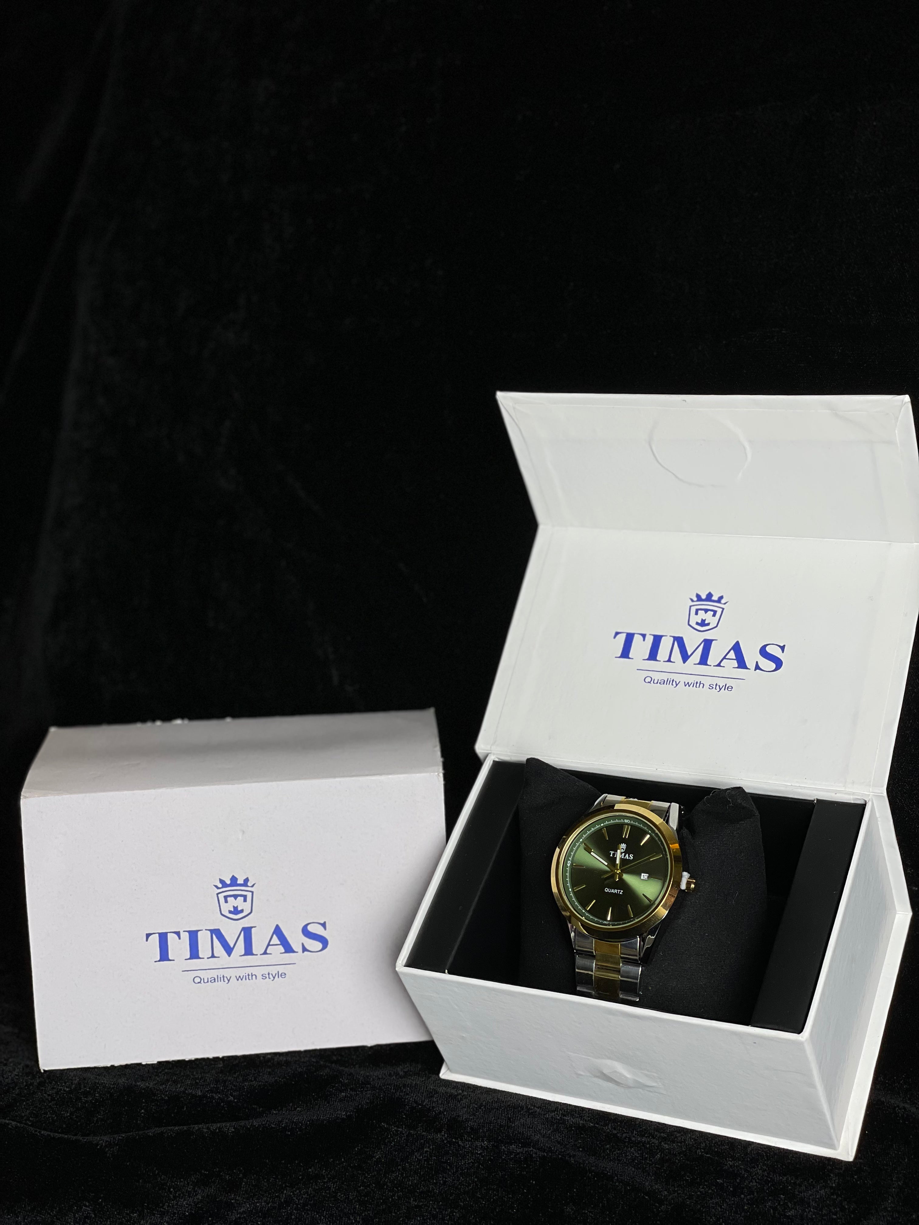 Timas Premium Steel Quartz Watch