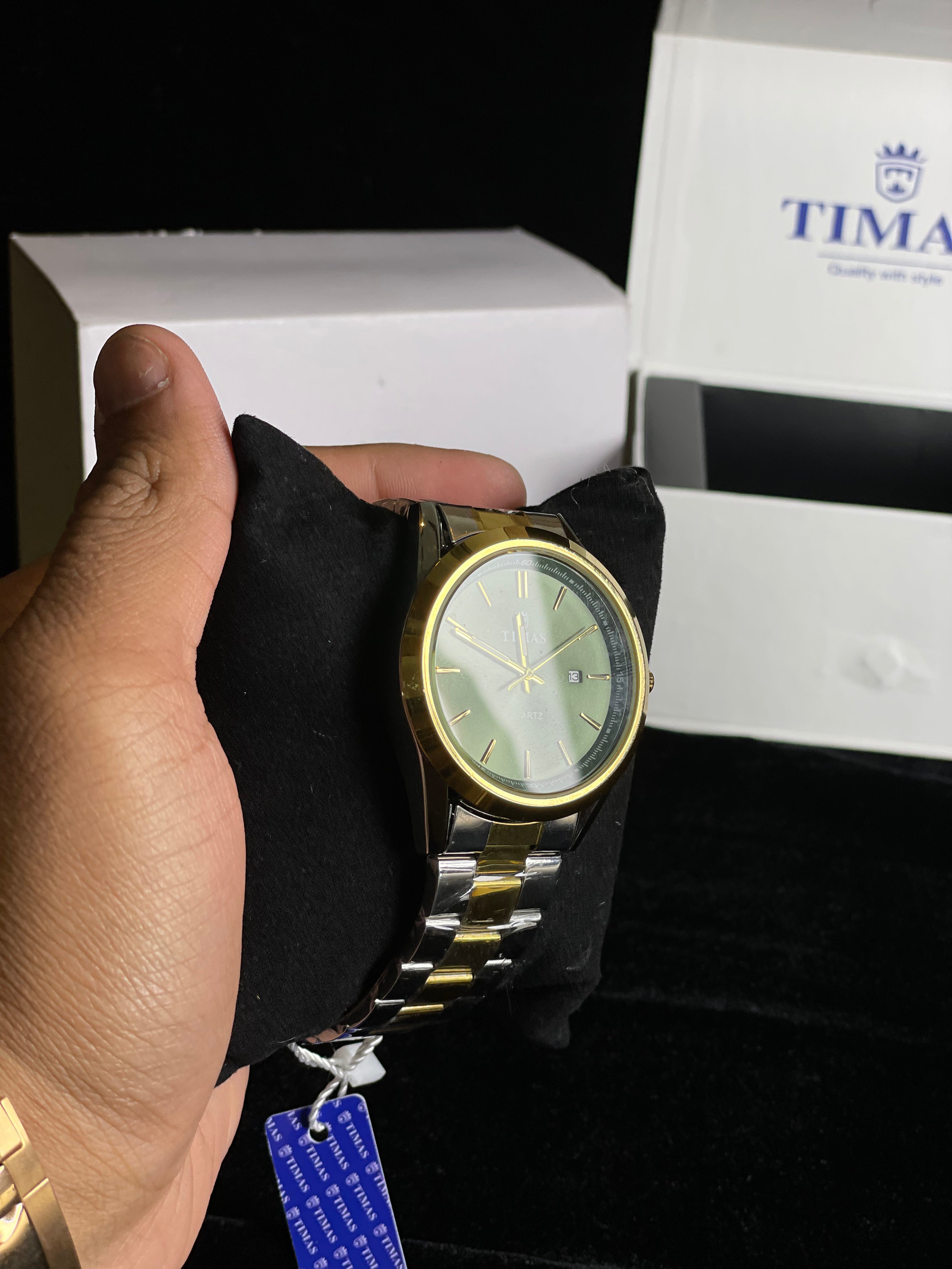 Timas Premium Steel Quartz Watch