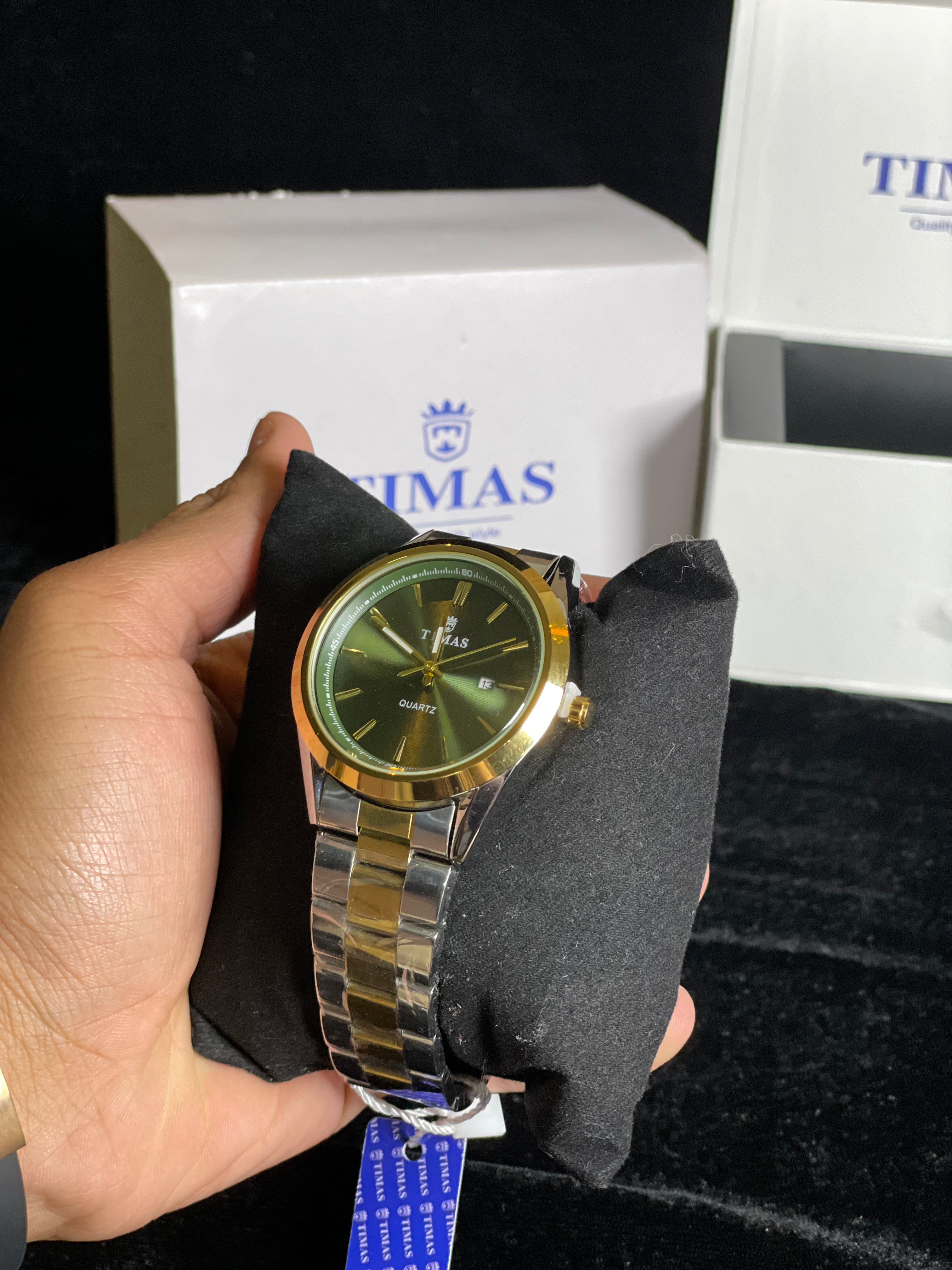Timas Premium Steel Quartz Watch