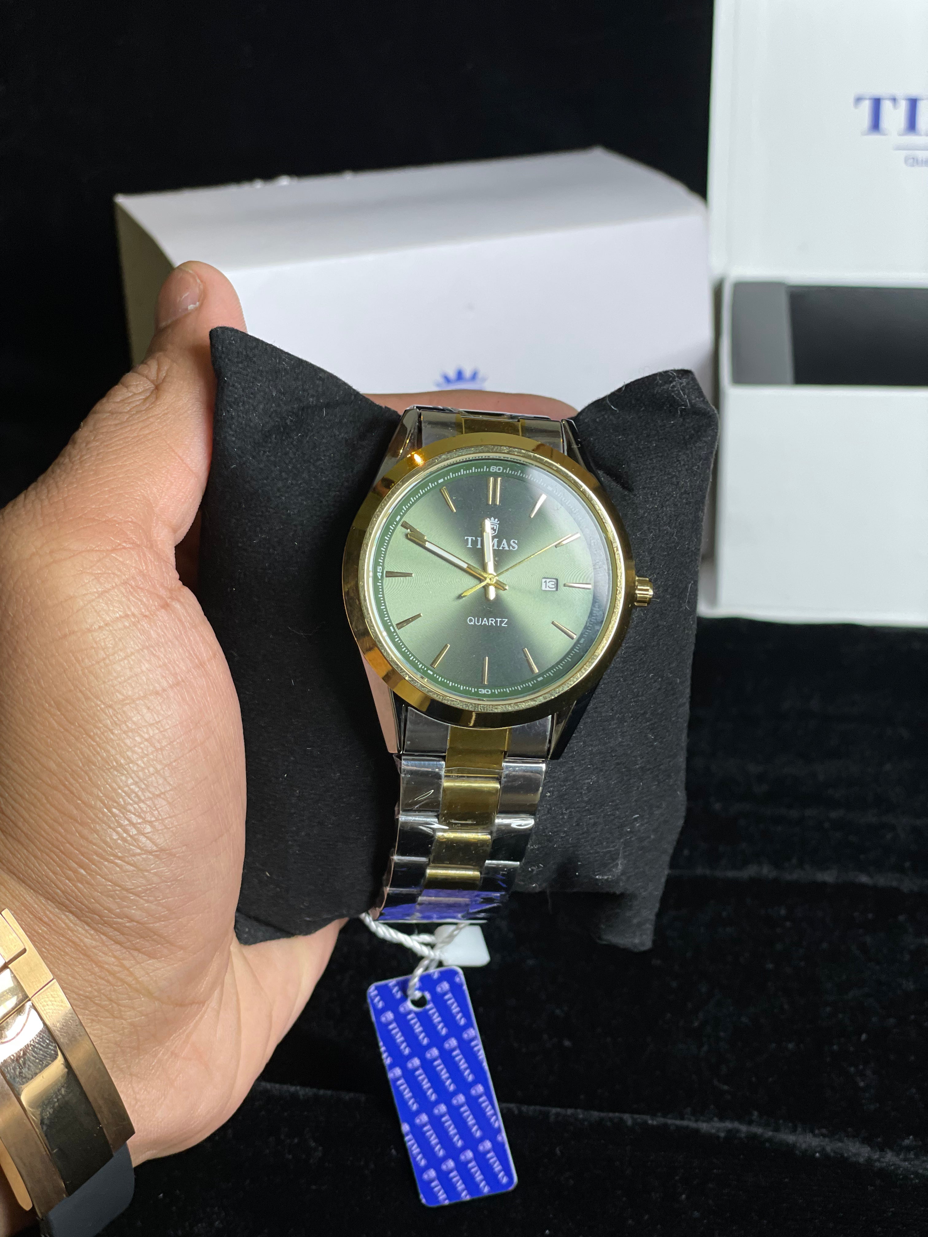 Timas Premium Steel Quartz Watch