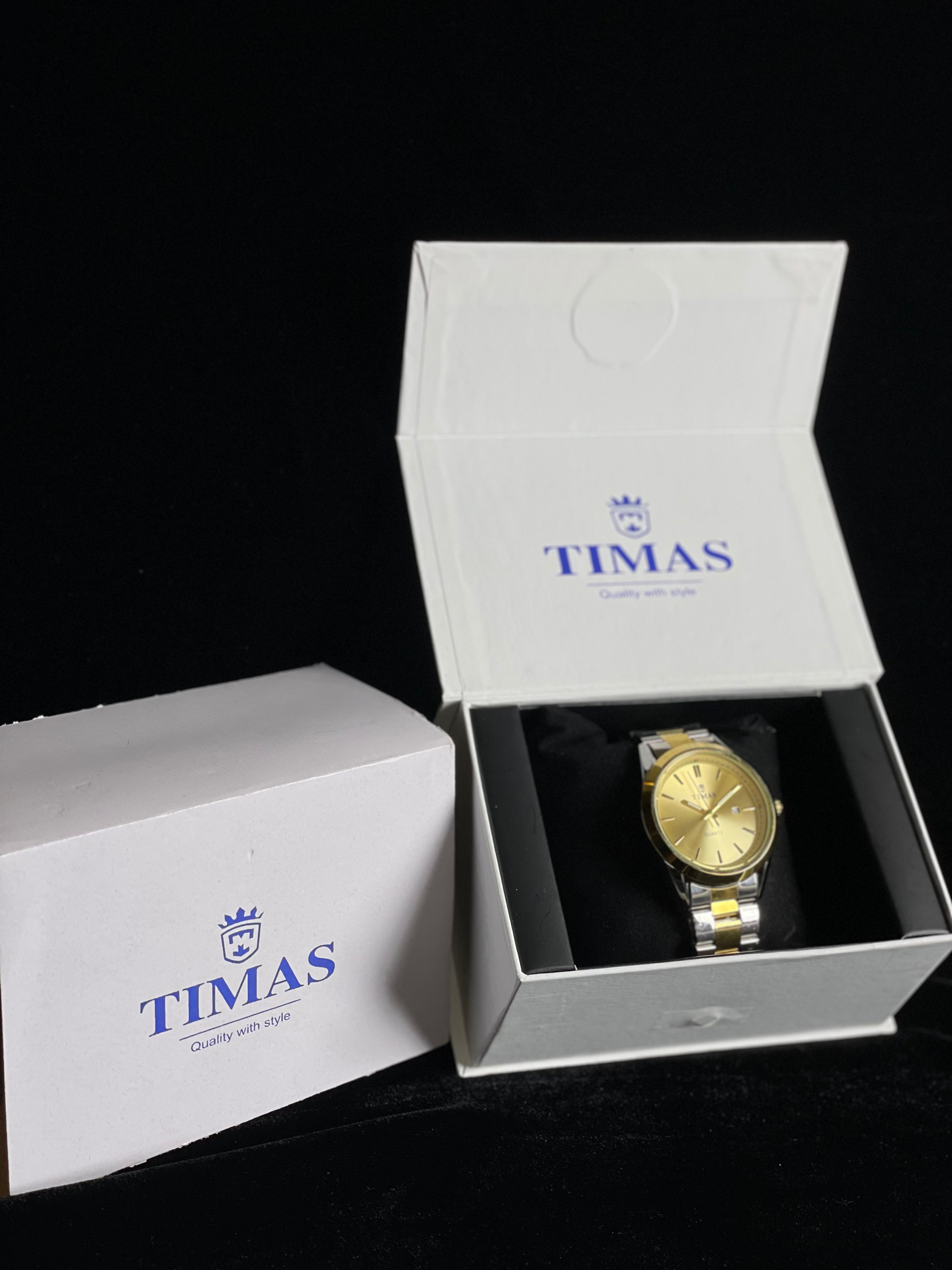 Timas Premium Steel Quartz Watch