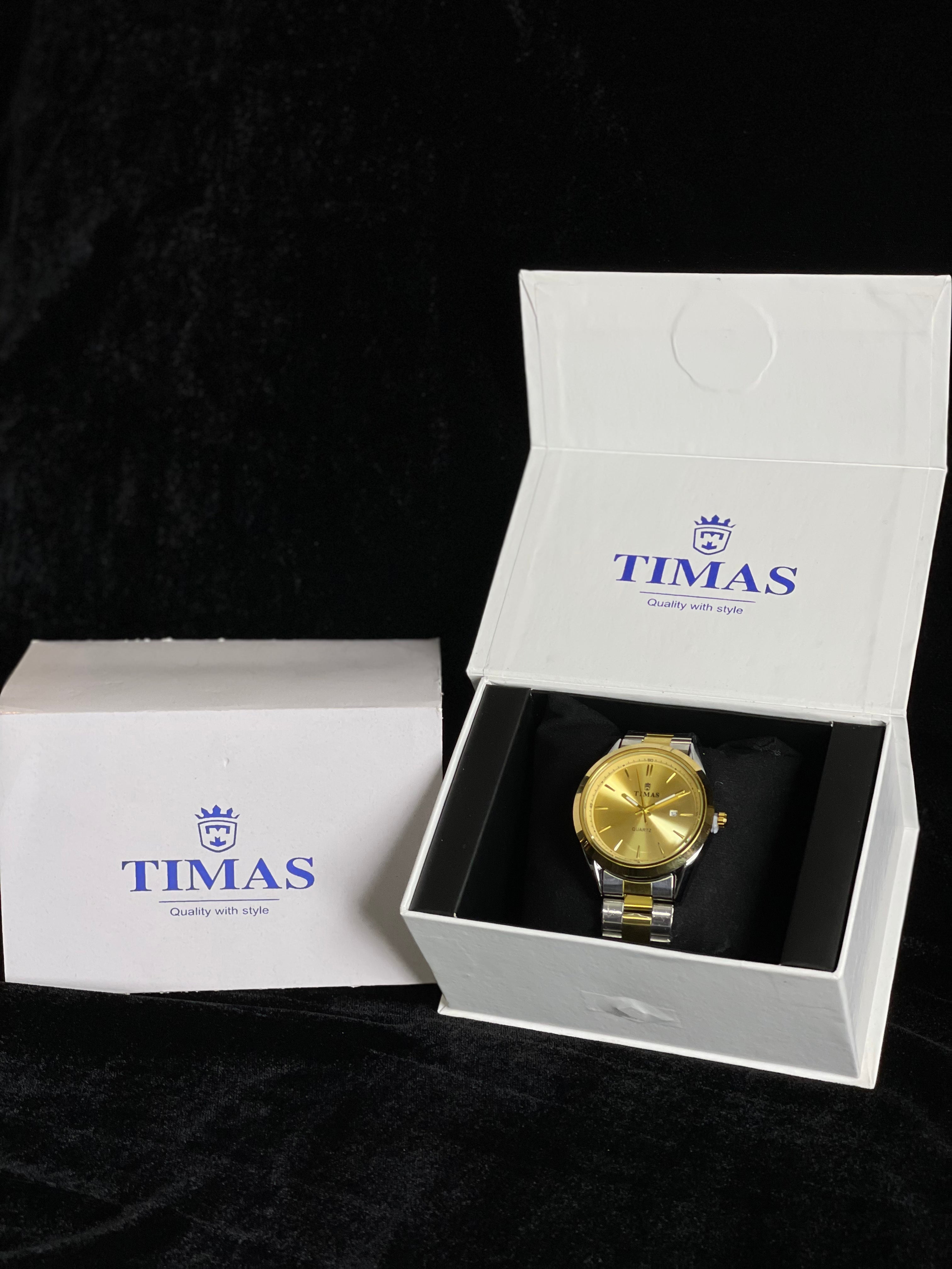 Timas Premium Steel Quartz Watch