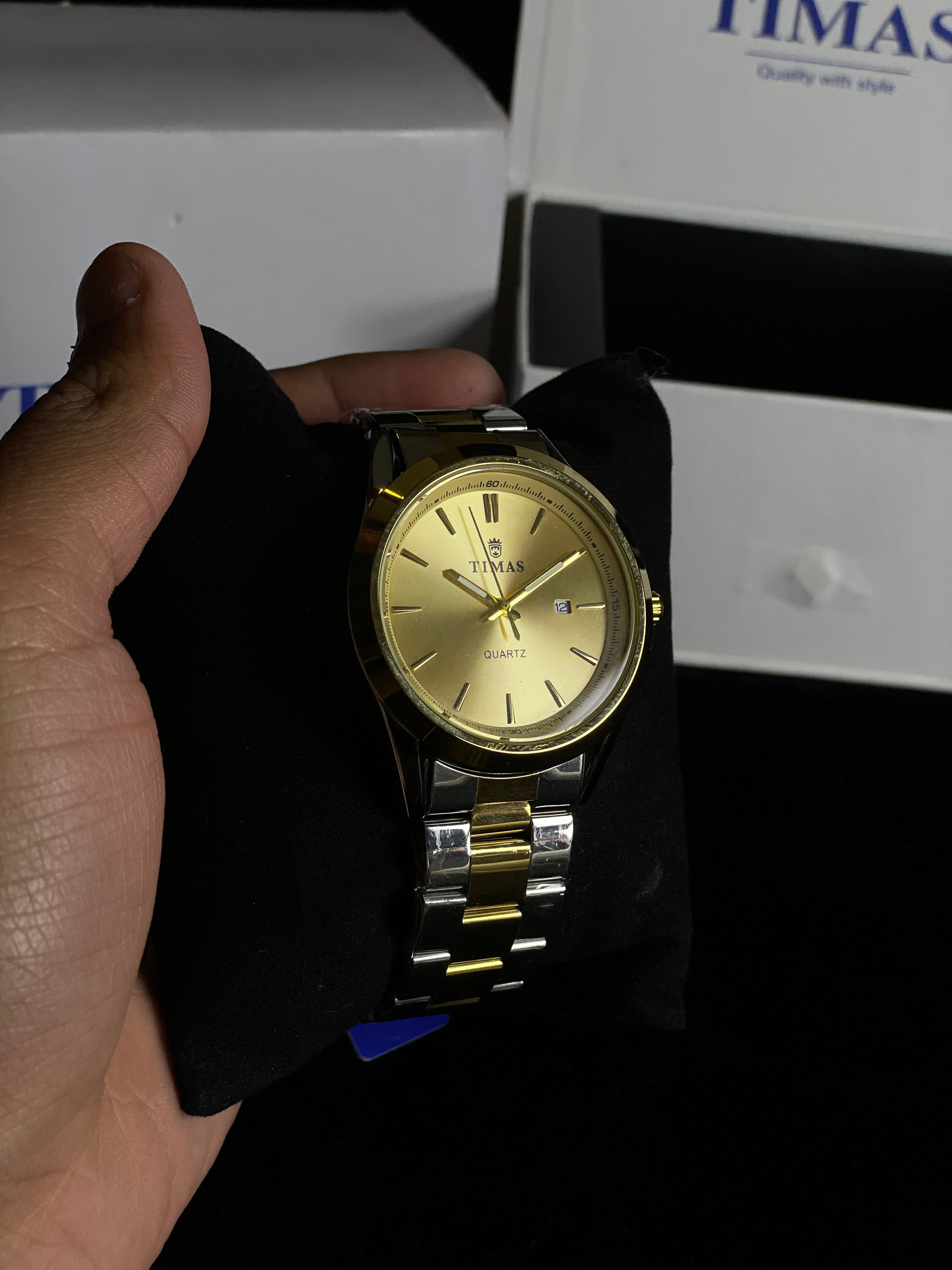 Timas Premium Steel Quartz Watch