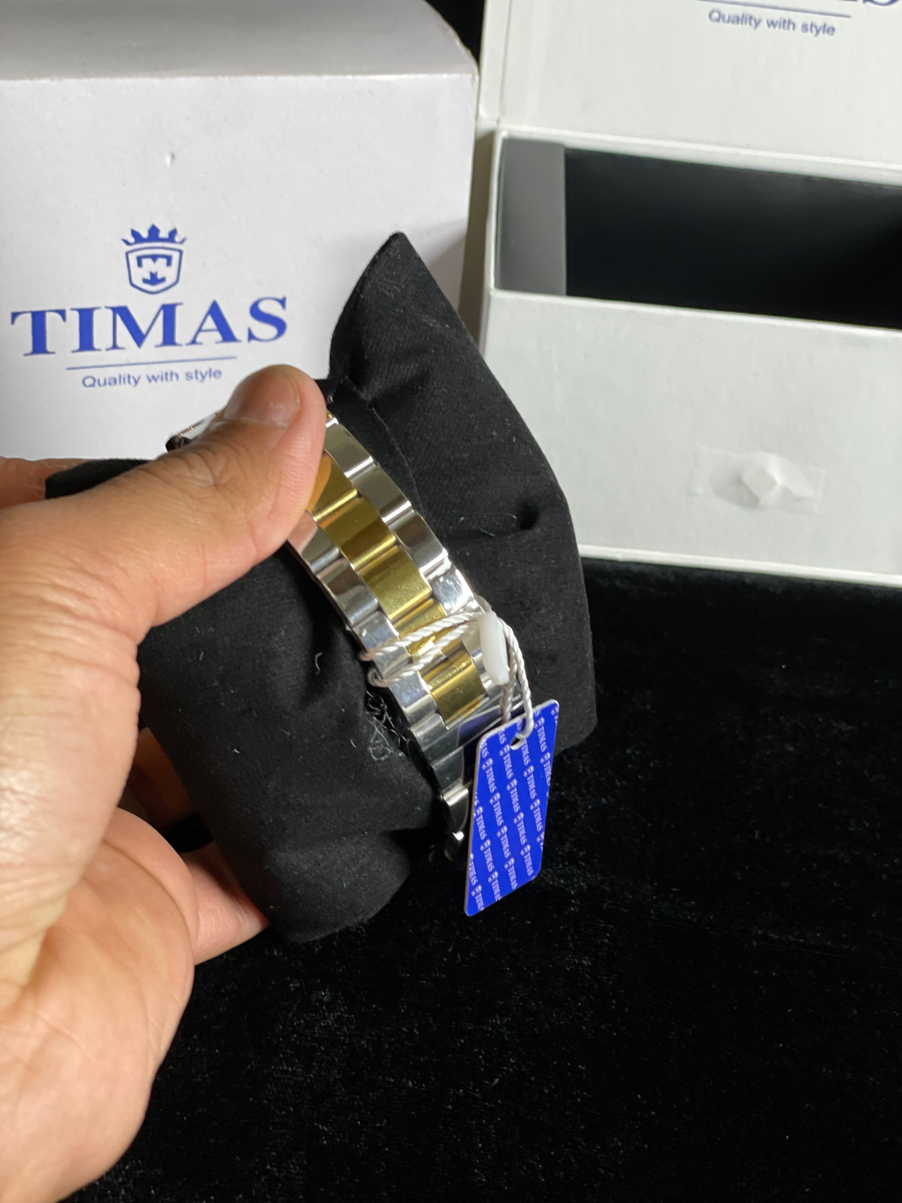 Timas Premium Steel Quartz Watch