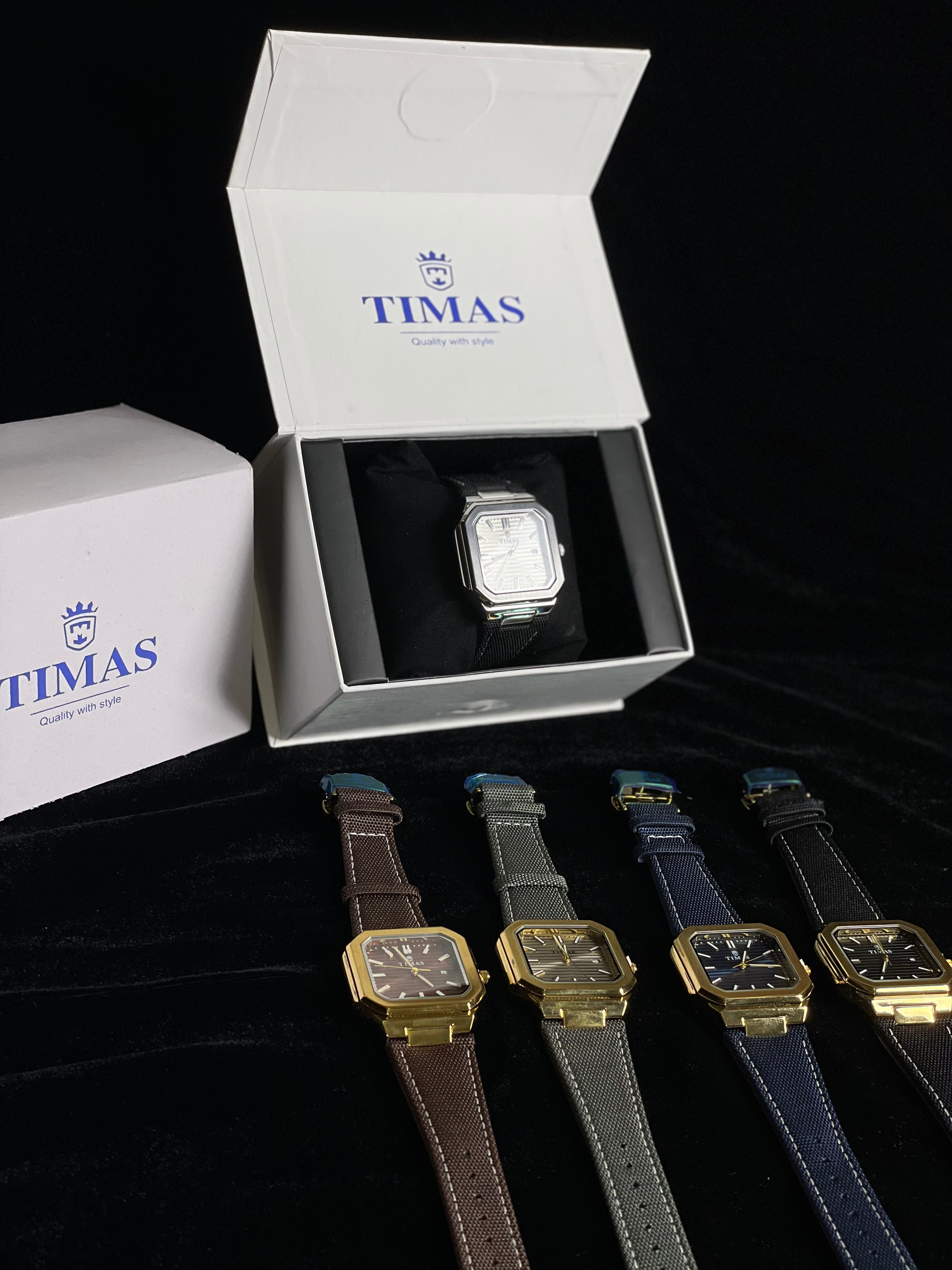 Timas Watch With Comfortable fabric Strip