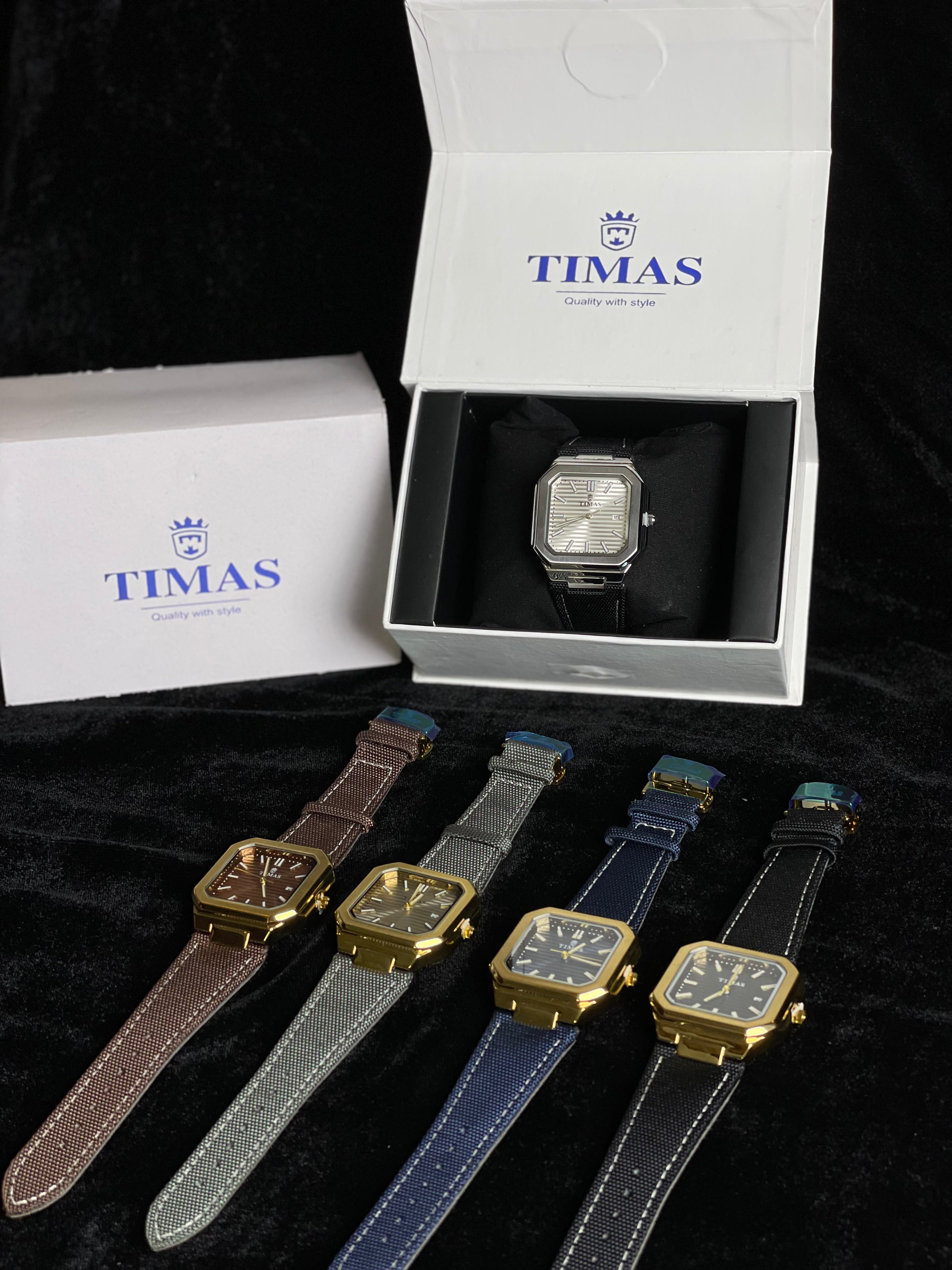Timas Watch With Comfortable fabric Strip