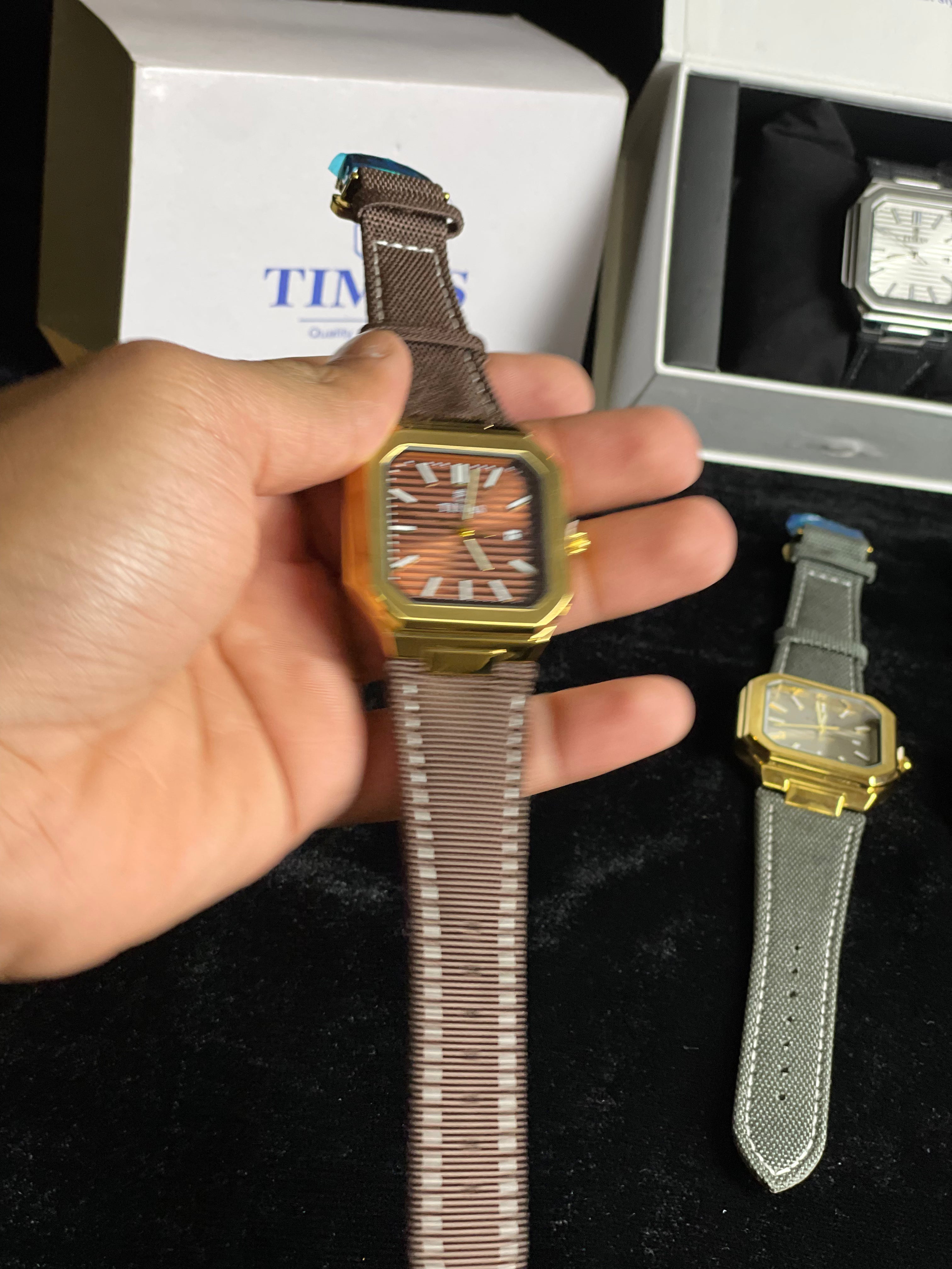 Timas Watch With Comfortable fabric Strip