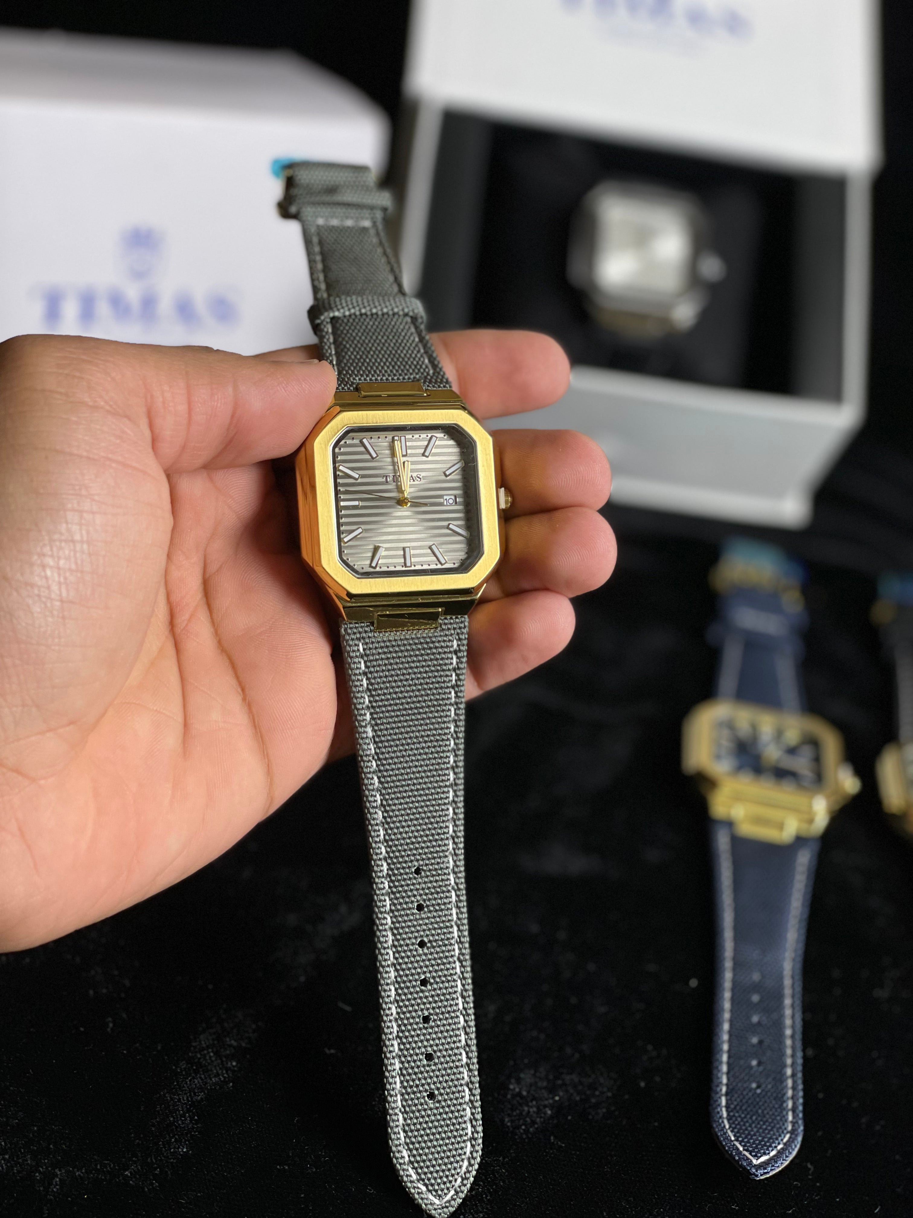 Timas Watch With Comfortable fabric Strip