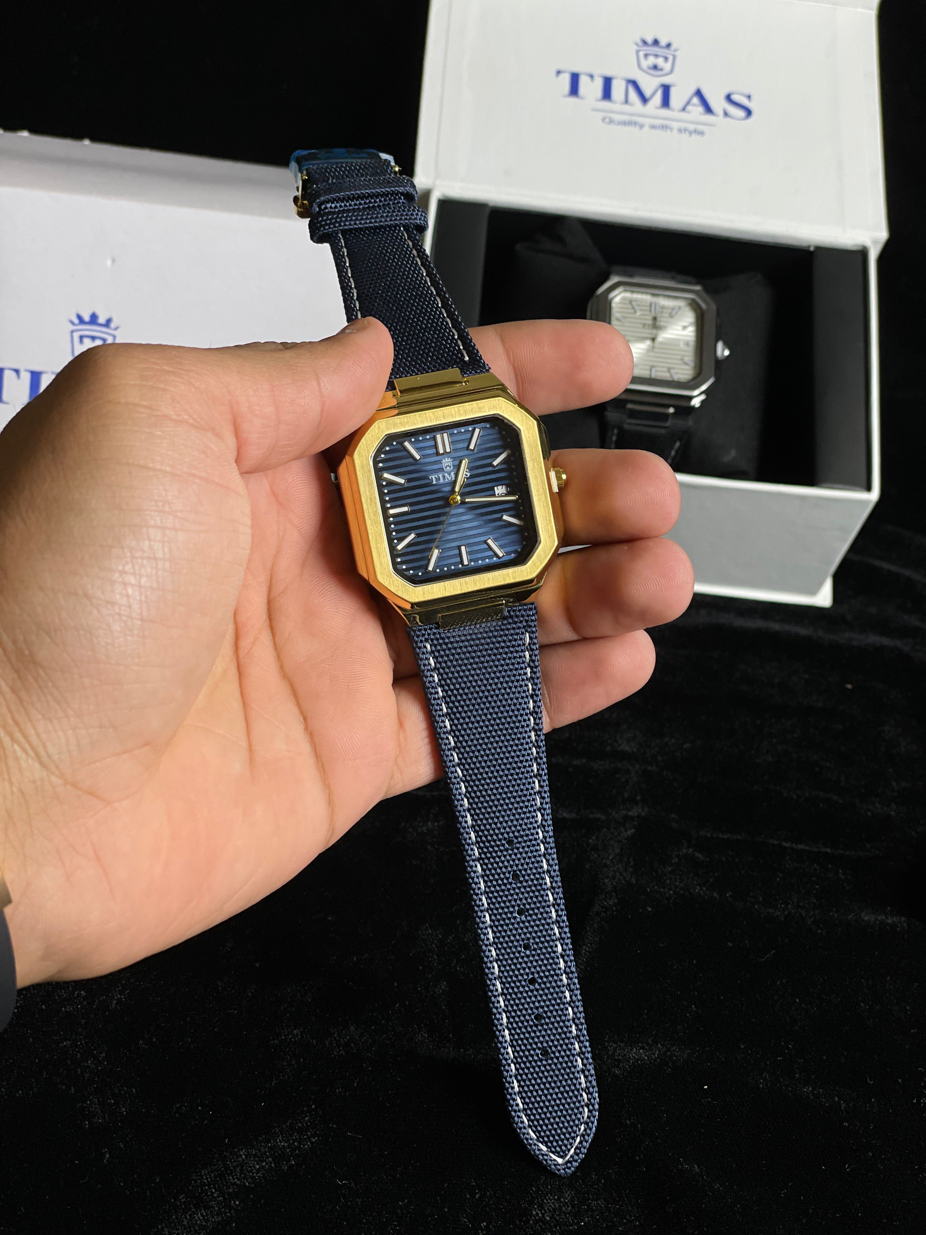 Timas Watch With Comfortable fabric Strip