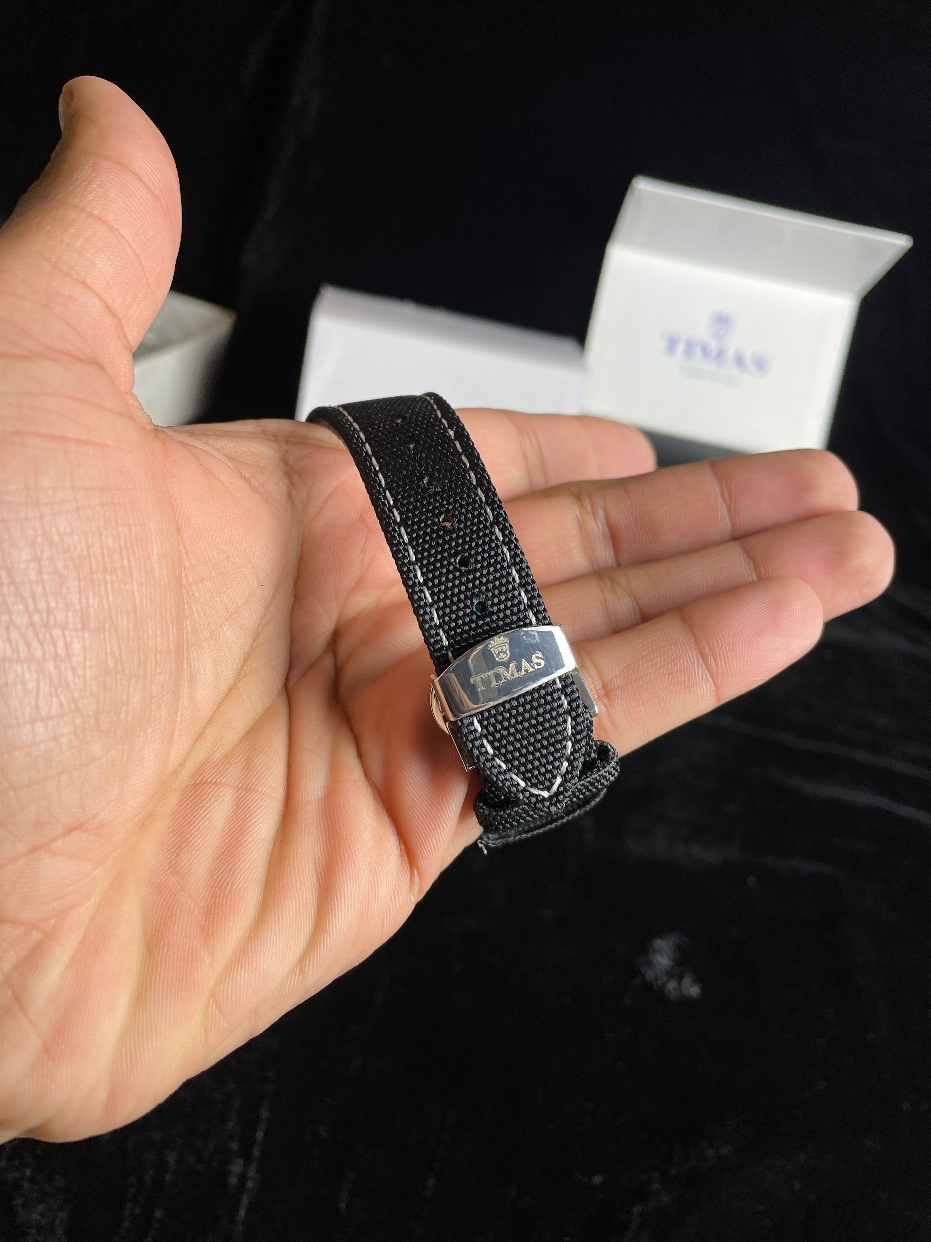 Timas Watch With Comfortable fabric Strip