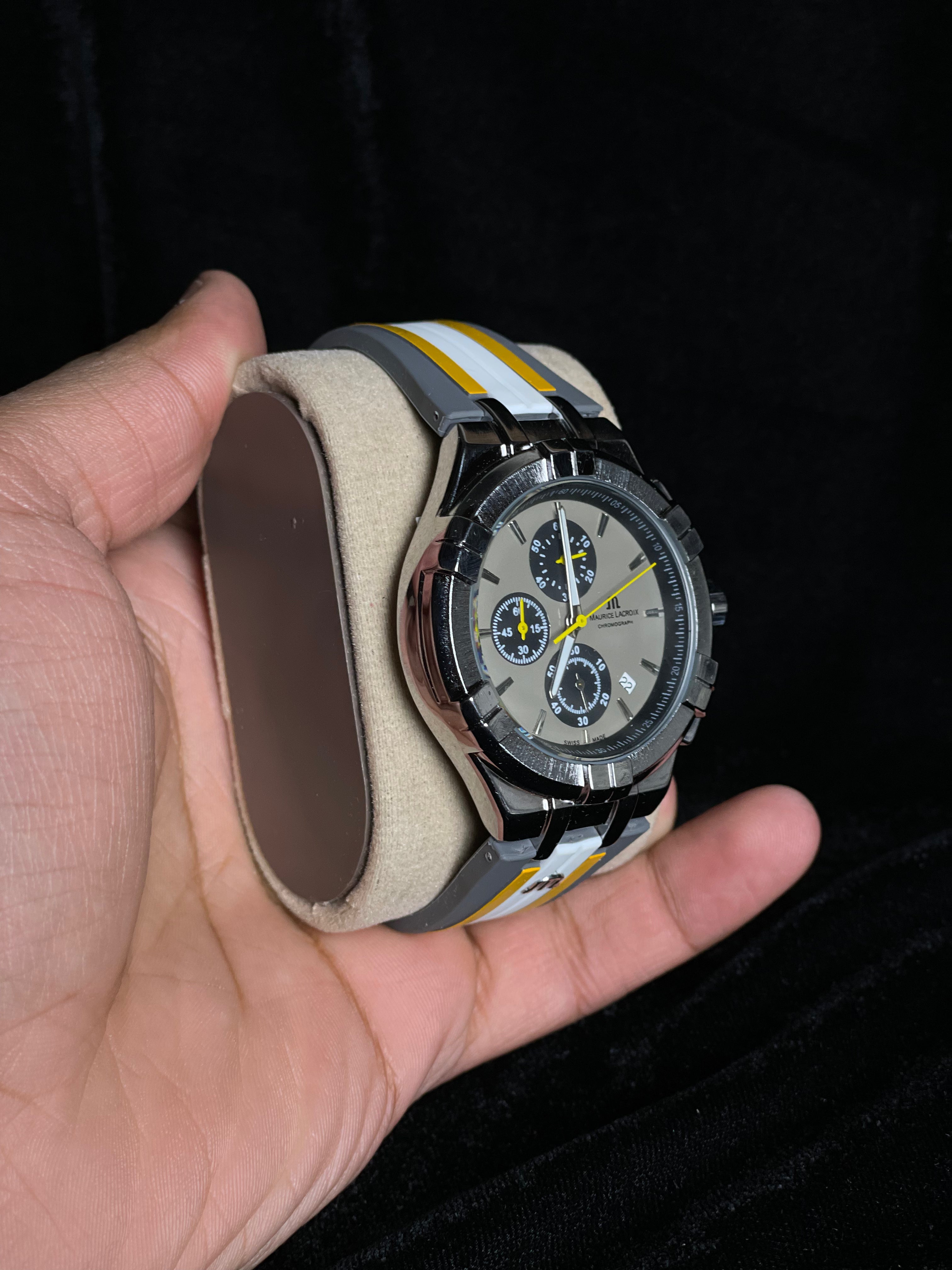 Maurice Lacroix Aikon Chronograph watch