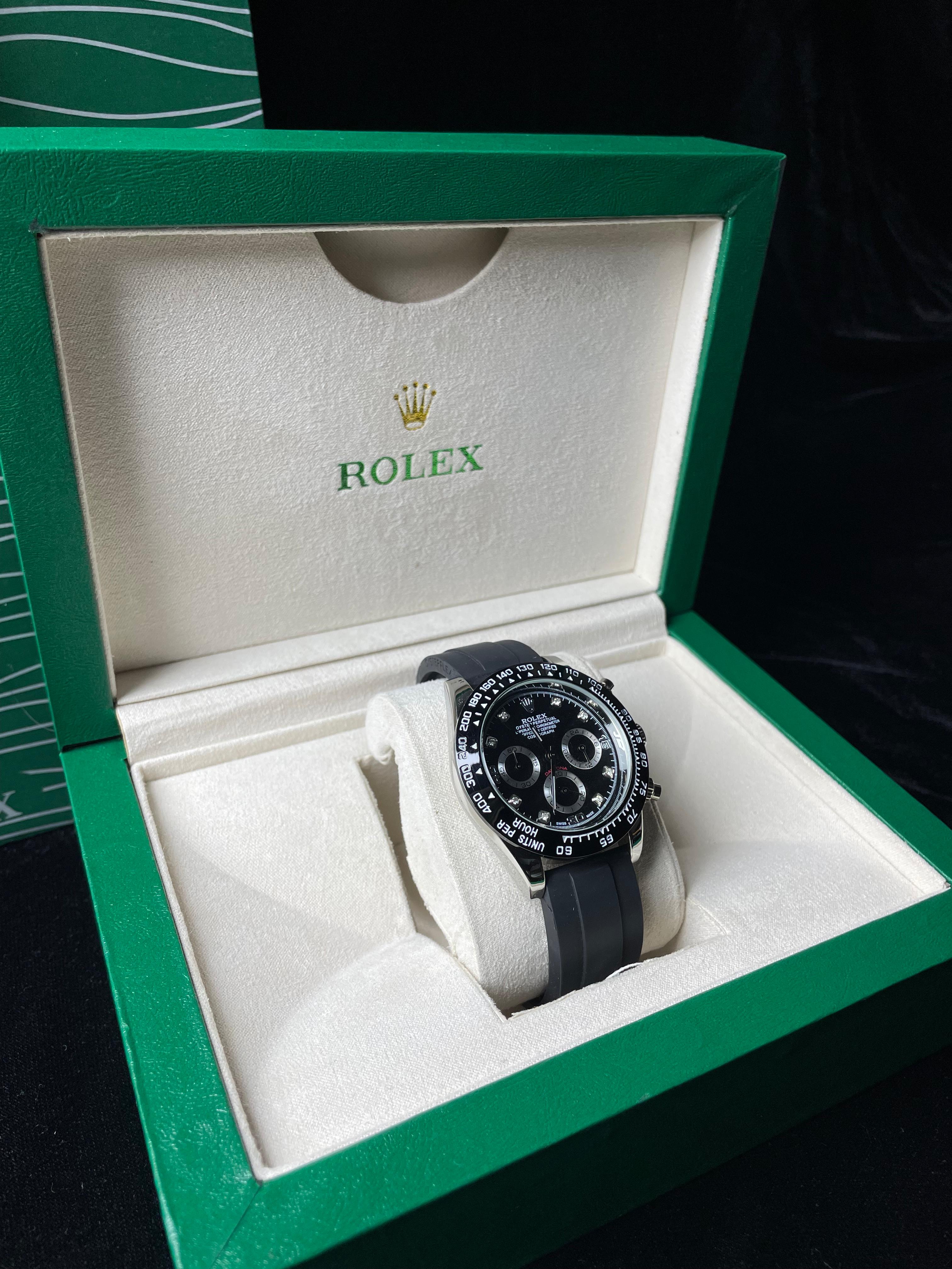 Rolex Daytona Strap (Silver Dail)