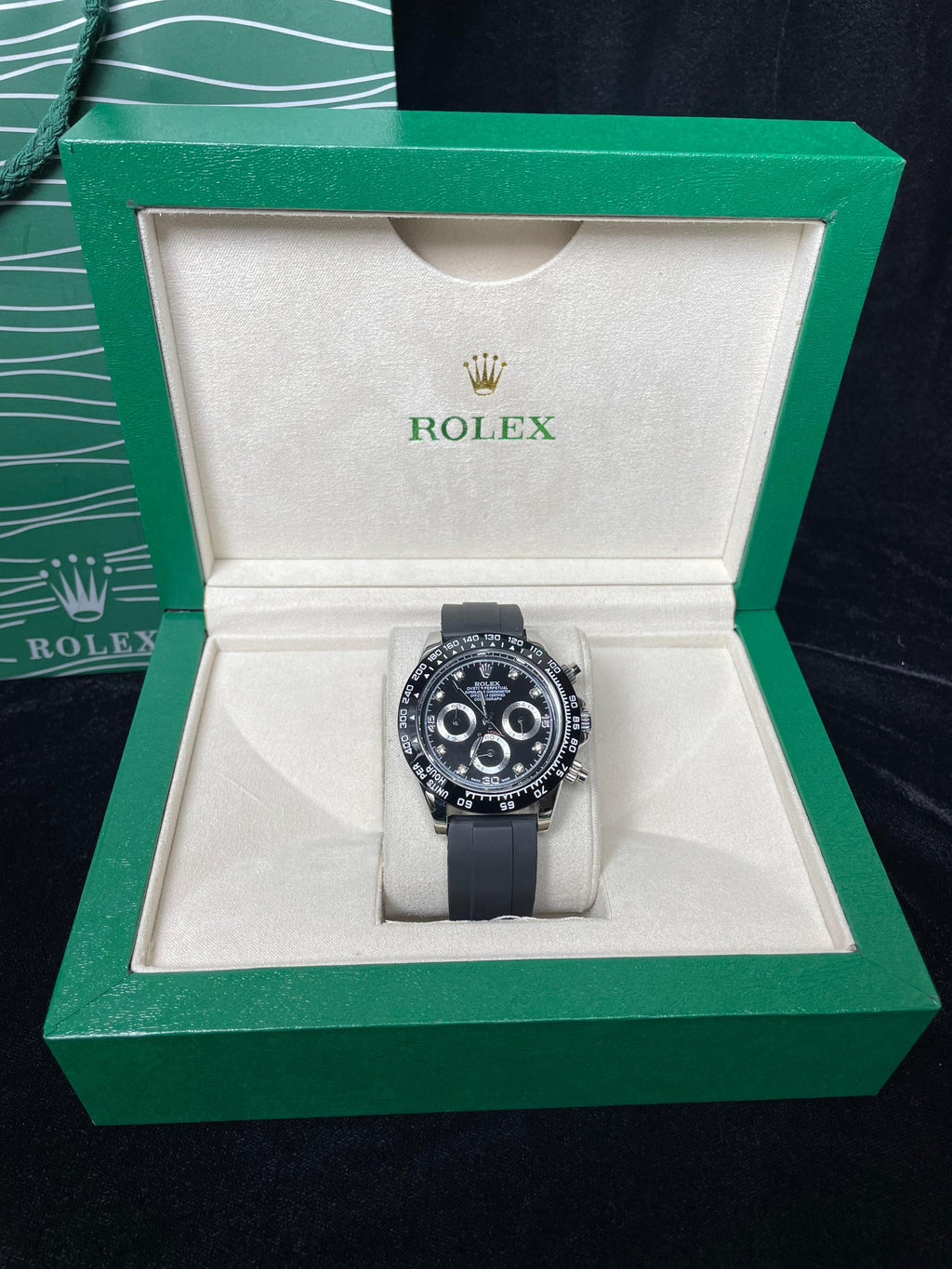 Rolex Daytona Strap (Silver Dail)