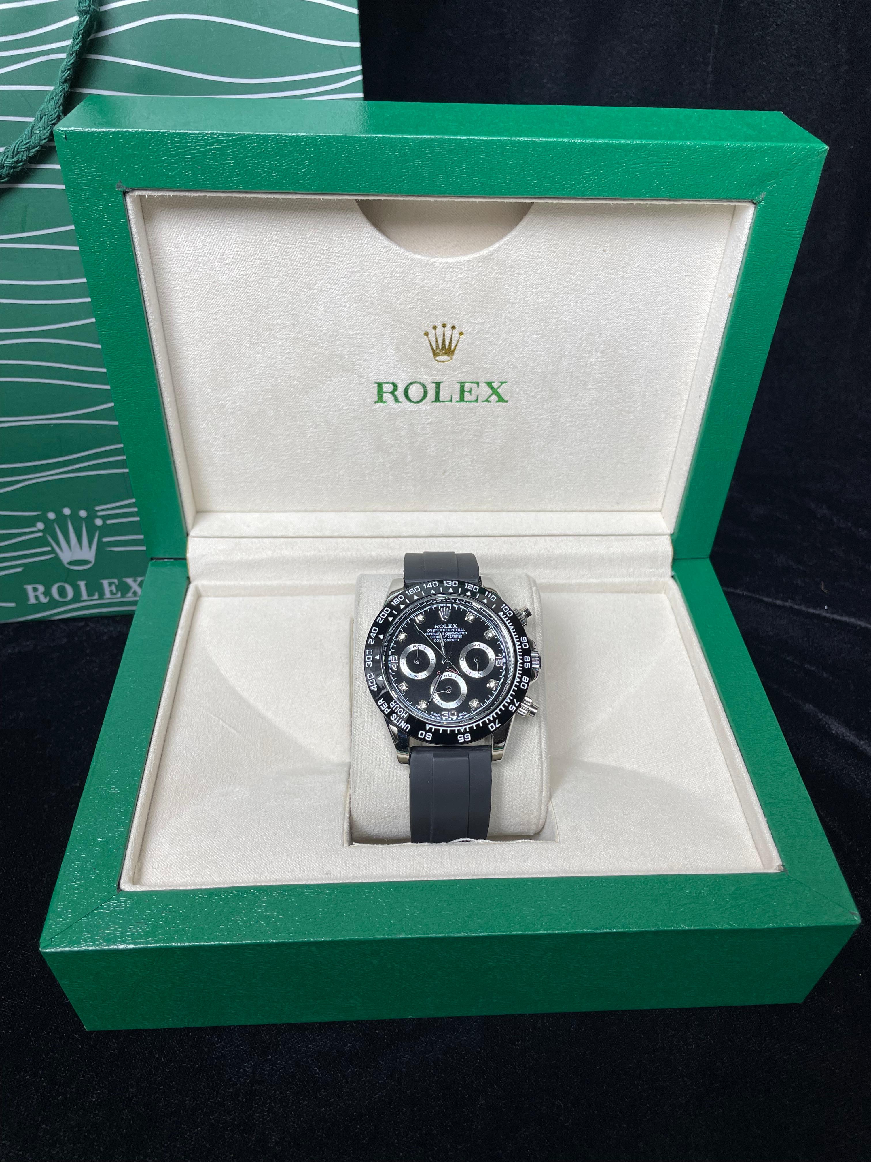 Rolex Daytona Strap (Silver Dail)