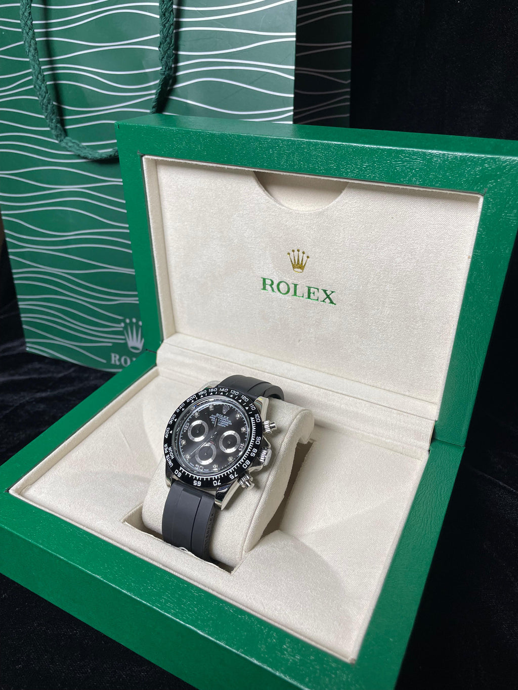 Rolex Daytona Strap (Silver Dail)