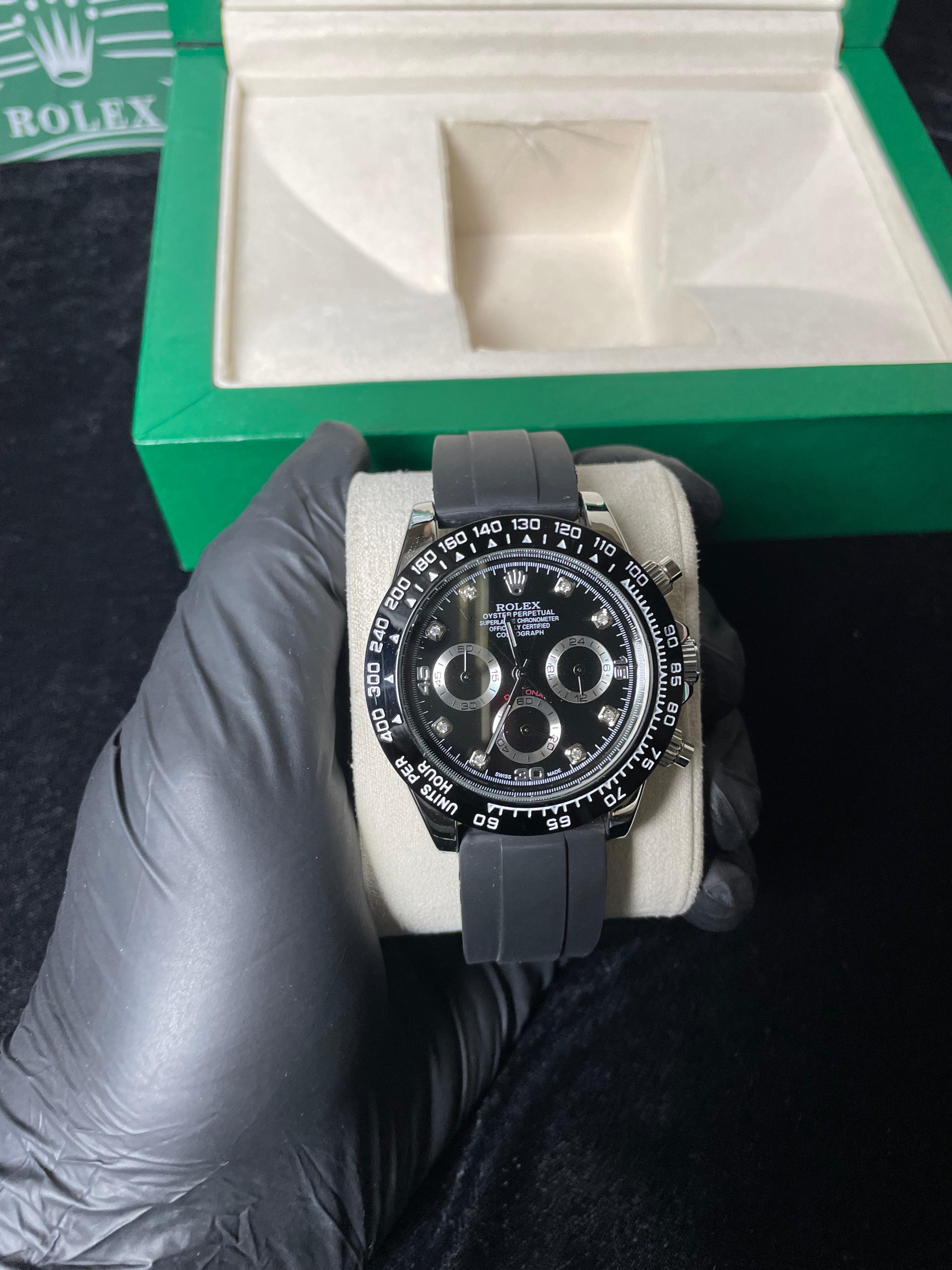 Rolex Daytona Strap (Silver Dail)