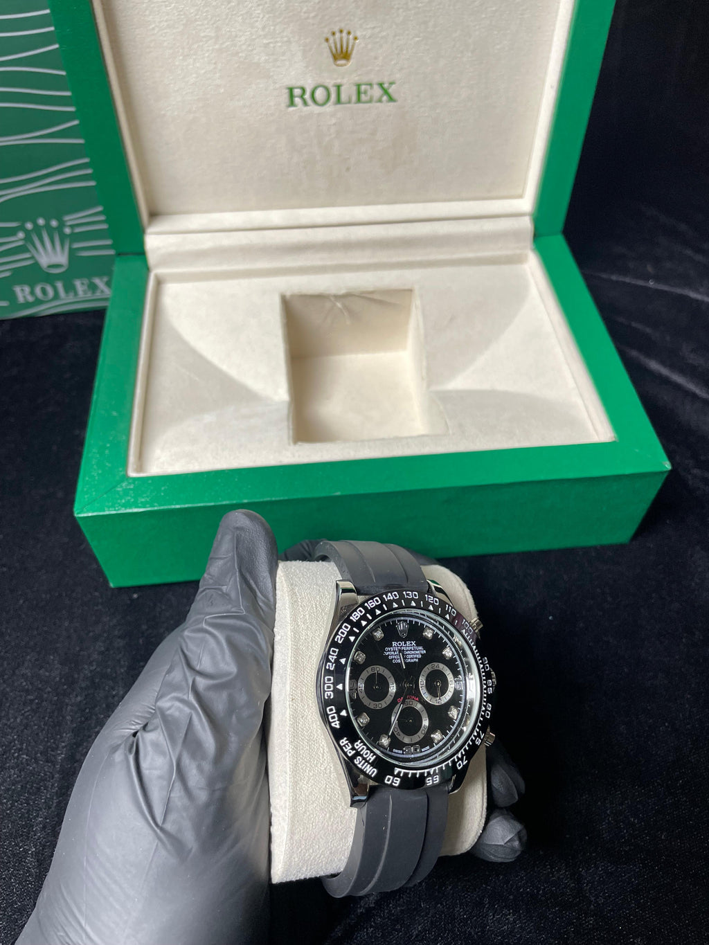 Rolex Daytona Strap (Silver Dail)