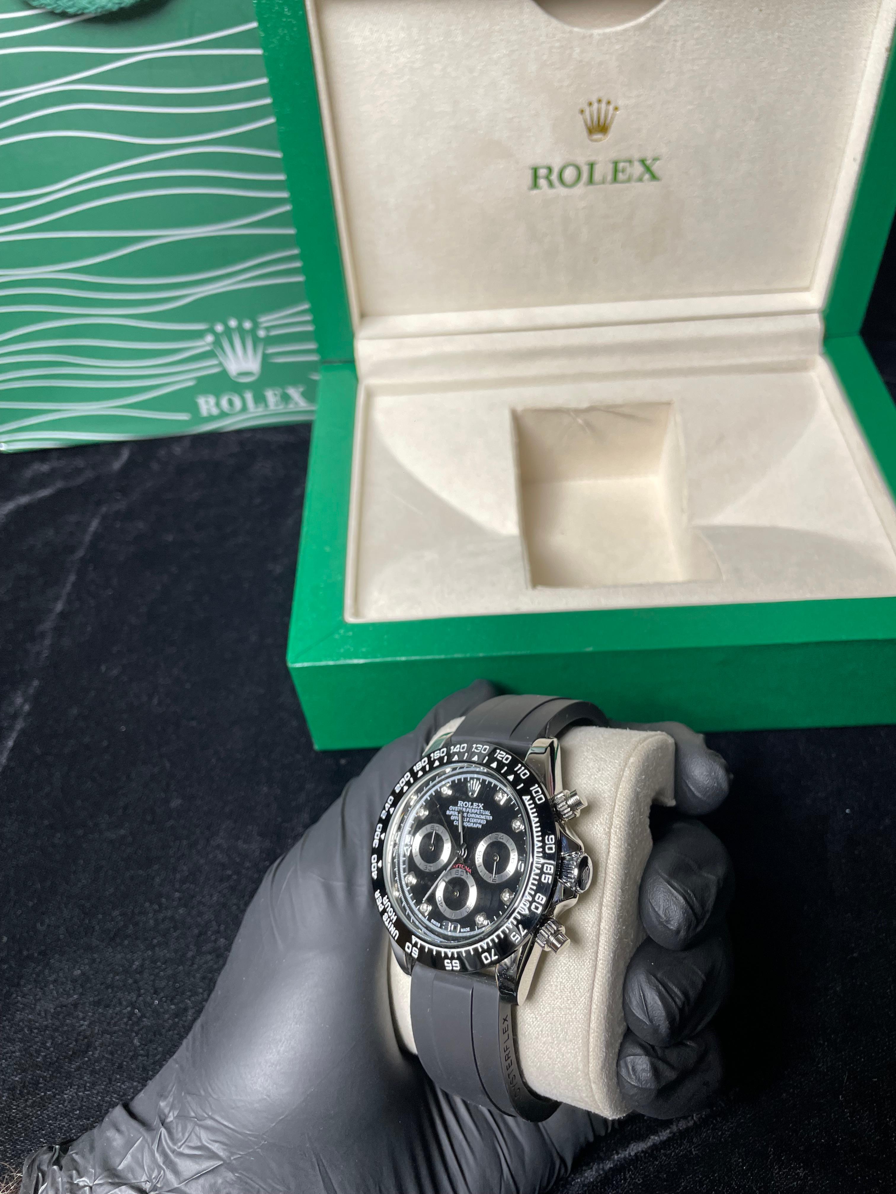 Rolex Daytona Strap (Silver Dail)
