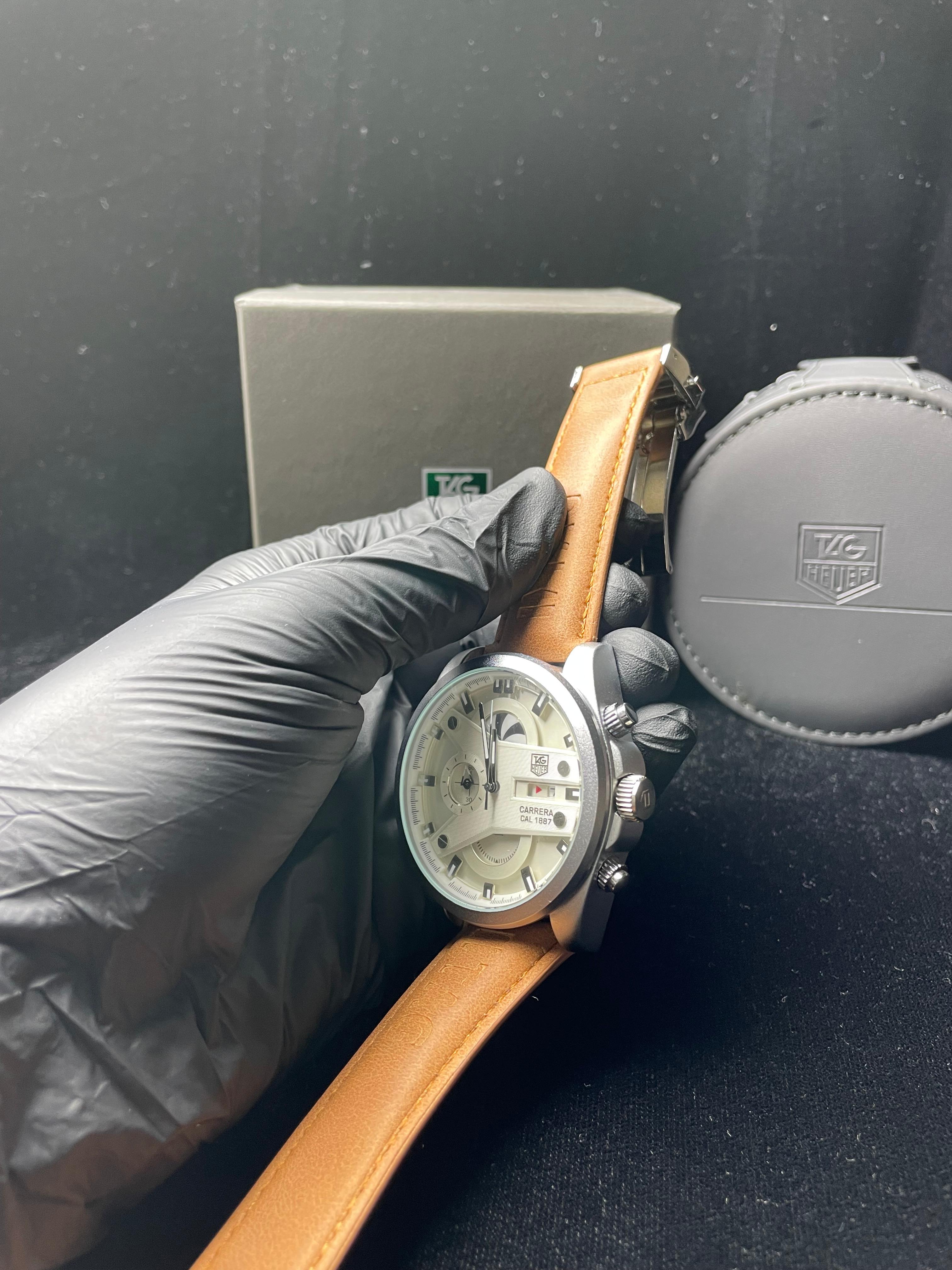 TAG Heuer Carrera CR 7 Chronograph working