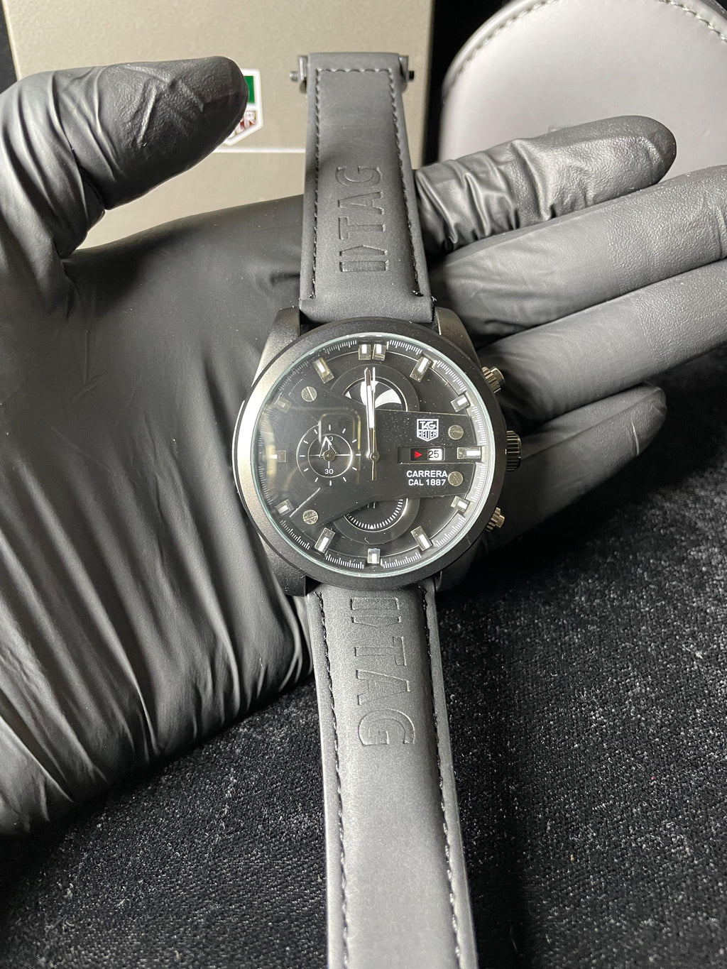 TAG Heuer Carrera CR 7 Chronograph working