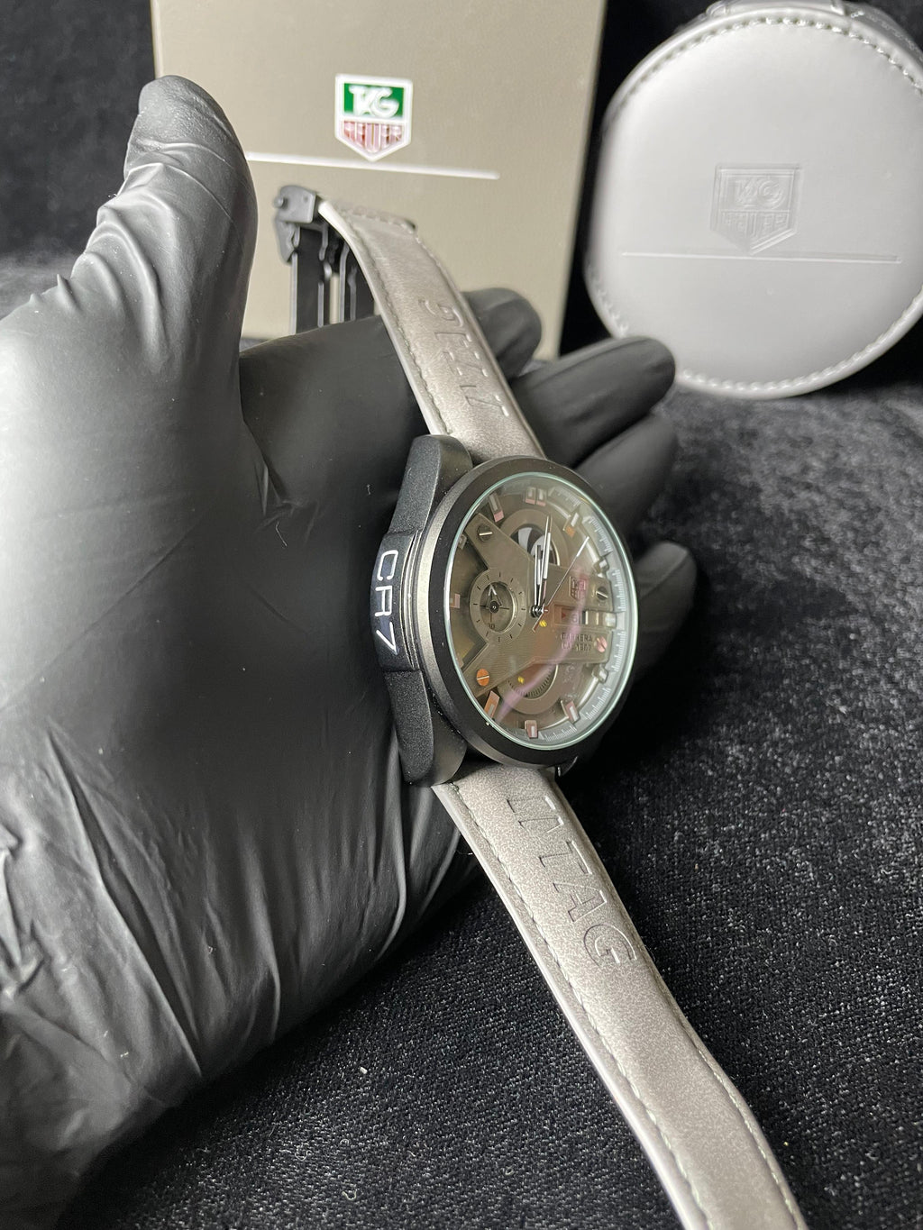 TAG Heuer Carrera CR 7 Chronograph working
